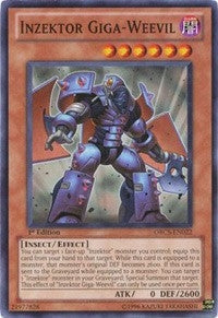 Inzektor Giga-Weevil (22) (ORCS) - YuGiOh Single