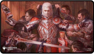 Commander Series Black-Stitched Playmat for Magic: The Gathering - Edgar (Fan Vote) - Playmats Sealed