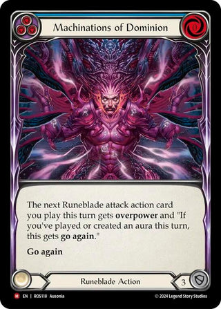 Image for Machinations of Dominion (ROS118) - Flesh and Blood TCG