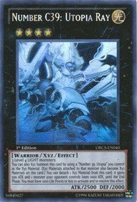 Number C39: Utopia Ray (Ghost Rare) (40) (ORCS) - YuGiOh Single