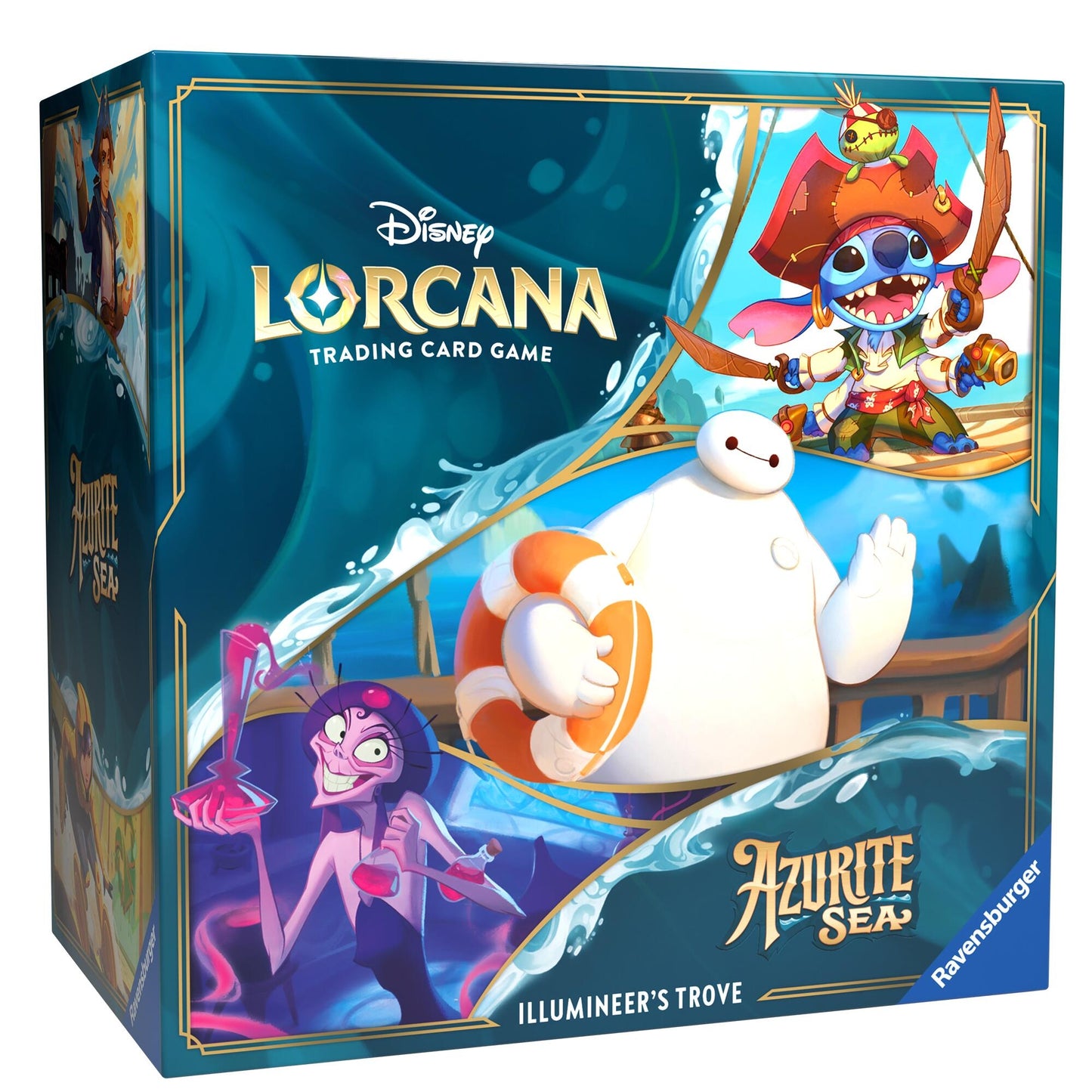 Disney Lorcana: Azurite Sea Illumineer’s Trove (6) - Disney Lorcana Sealed