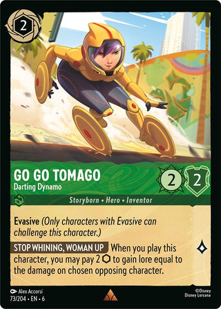 Go Go Tomago - Darting Dynamo (73) (6) - Disney Lorcana Single