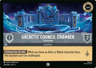 Galactic Council Chamber - Courtroom (204) (6) - Disney Lorcana Single
