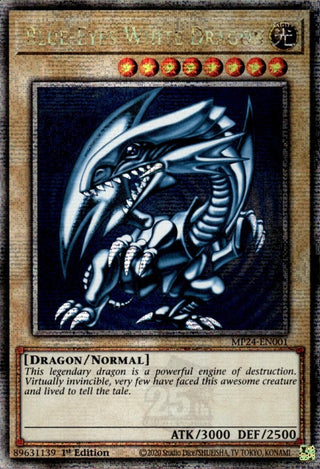 Blue-Eyes White Dragon (24001) - YuGiOh Single