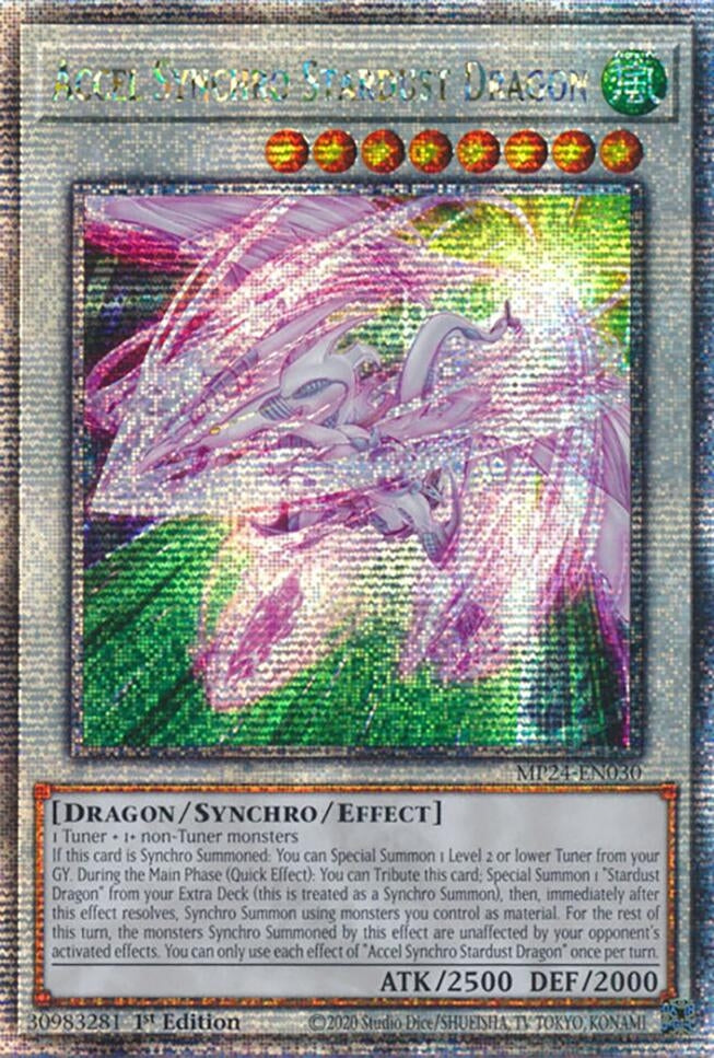 Accel Synchro Stardust Dragon (24030) - YuGiOh Single