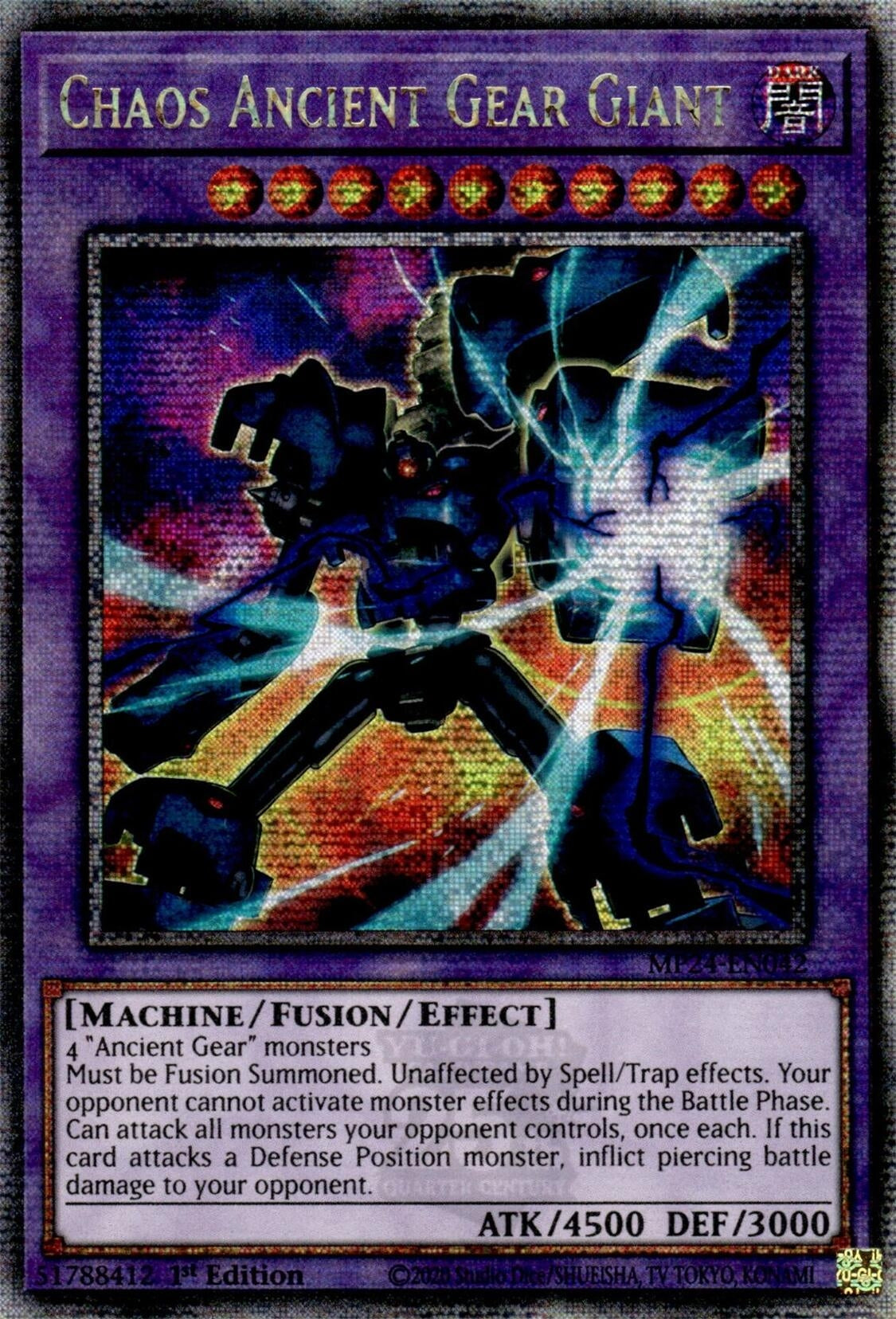 Chaos Ancient Gear Giant (24042) - YuGiOh Single