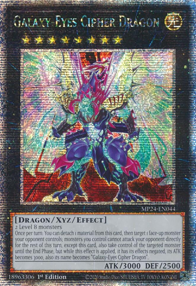 Galaxy-Eyes Cipher Dragon (24044) - YuGiOh Single