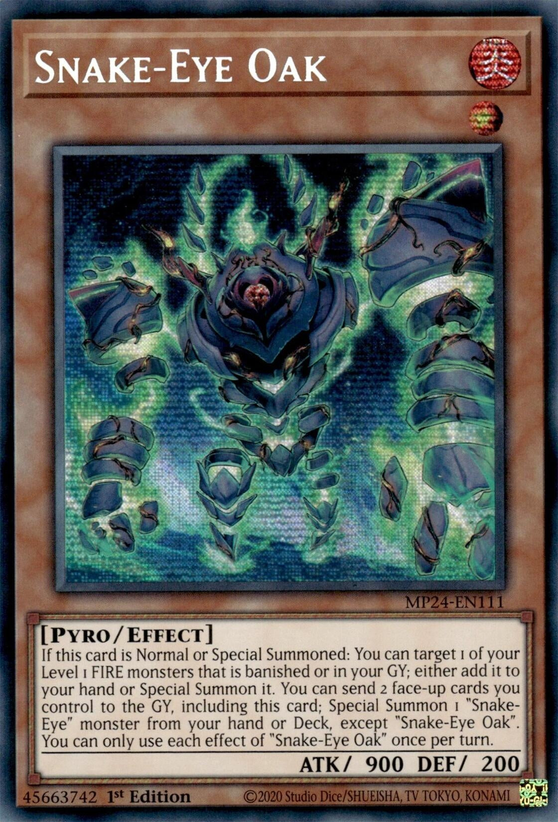 Snake-Eye Oak (24111) - YuGiOh Single