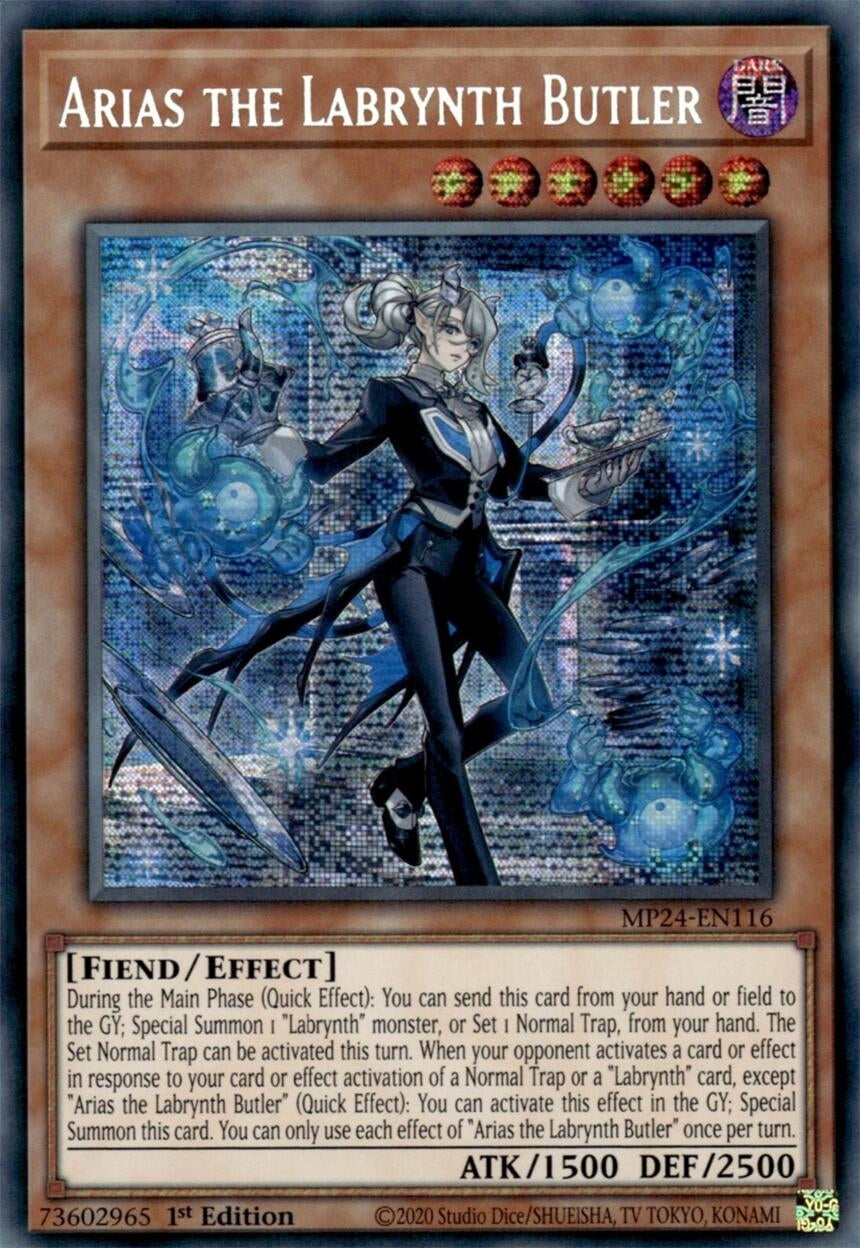 Arias the Labrynth Butler (24116) - YuGiOh Single