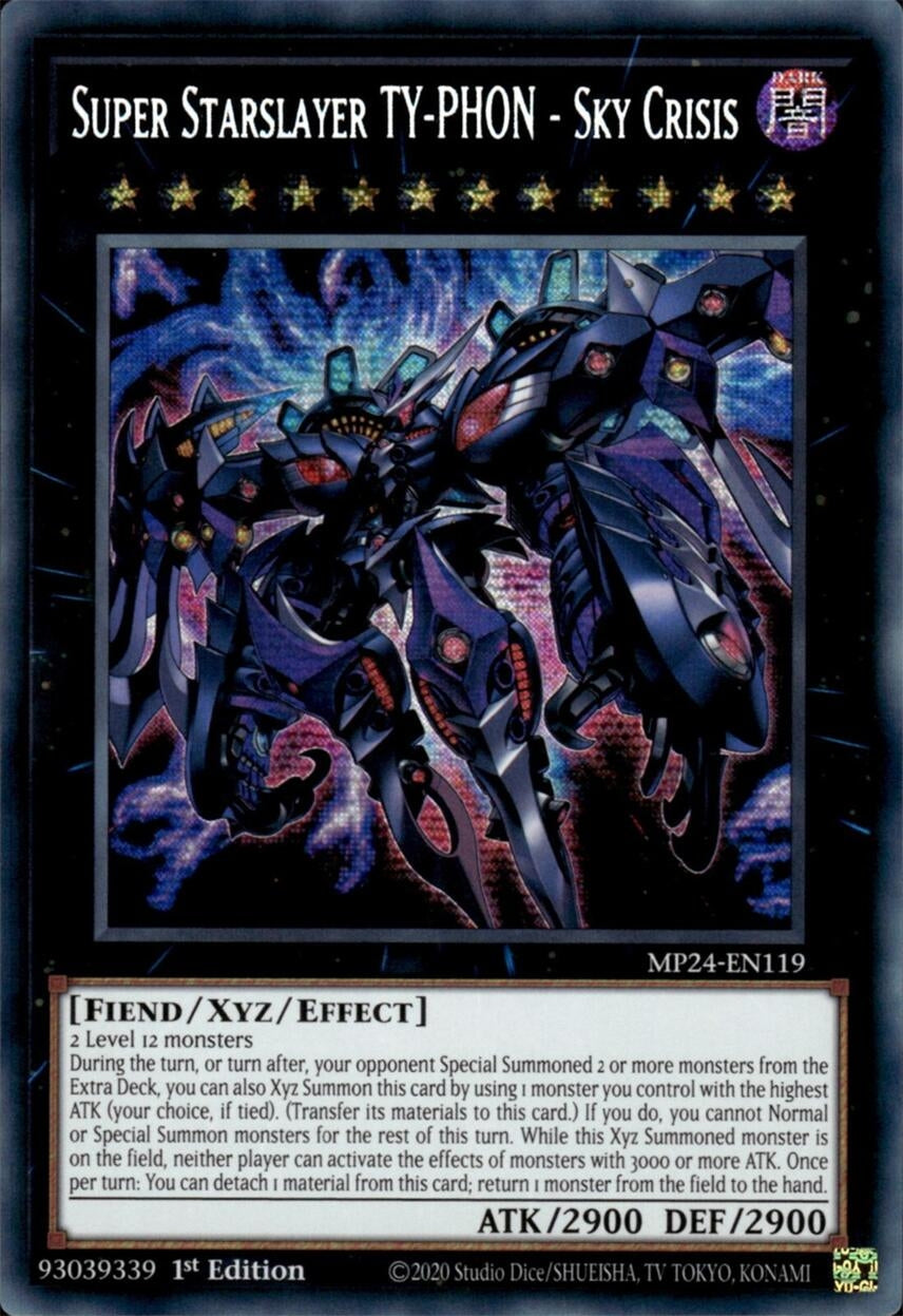 Super Starslayer TY-PHON - Sky Crisis (24119) - YuGiOh Single