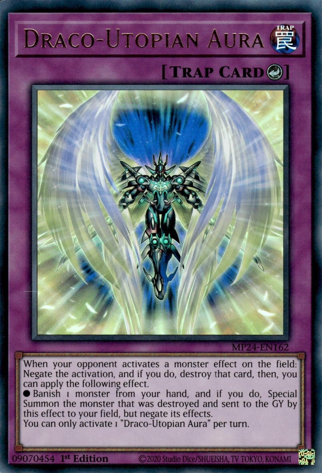Draco-Utopian Aura (24162) - YuGiOh Single