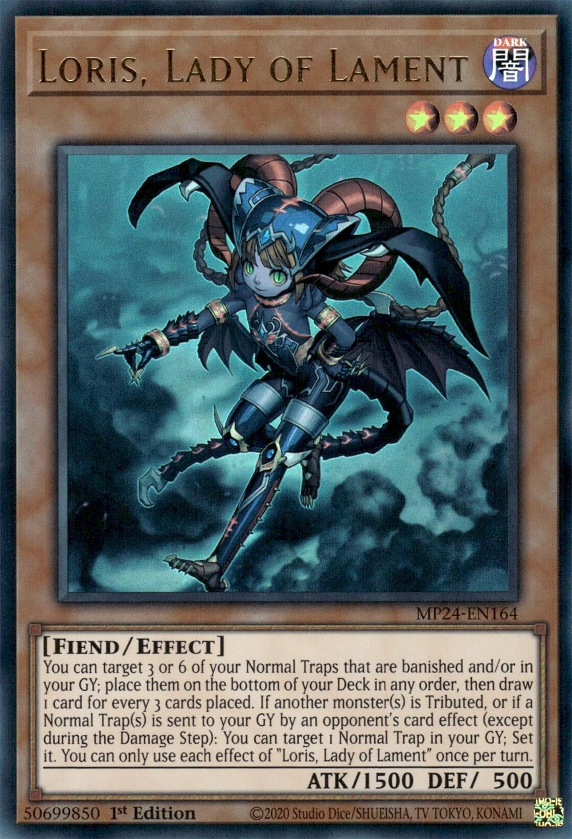 Loris Lady of Lament (24164) - YuGiOh Single