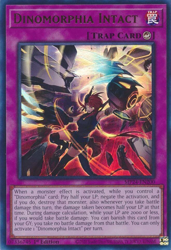 Dinomorphia Intact (24200) - YuGiOh Single
