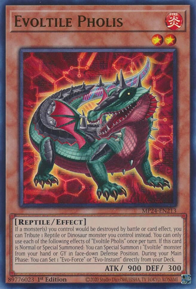 Evoltile Pholis (24213) - YuGiOh Single