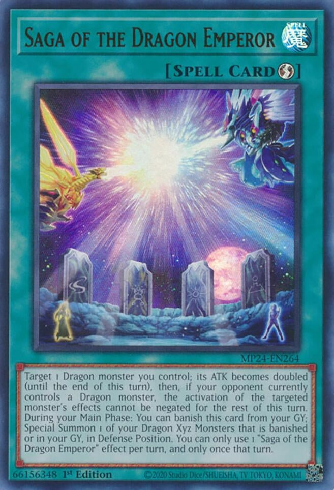 Saga of the Dragon Emperor (24264) - YuGiOh Single