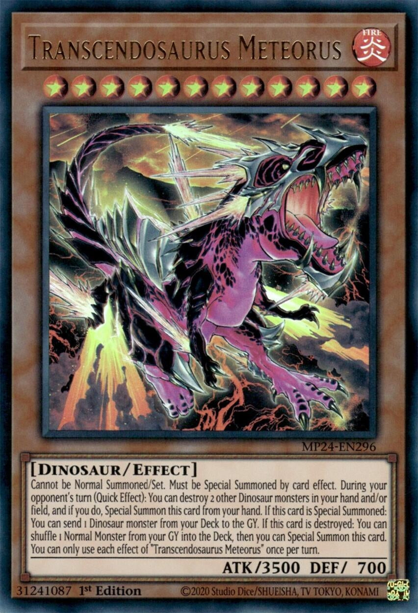 Transcendosaurus Meteorus (24296) - YuGiOh Single