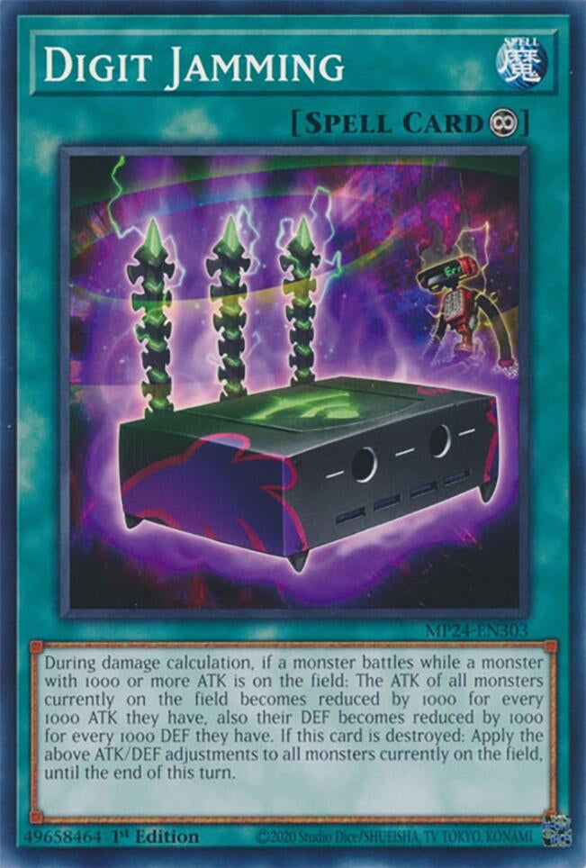 Digit Jamming (24303) - YuGiOh Single