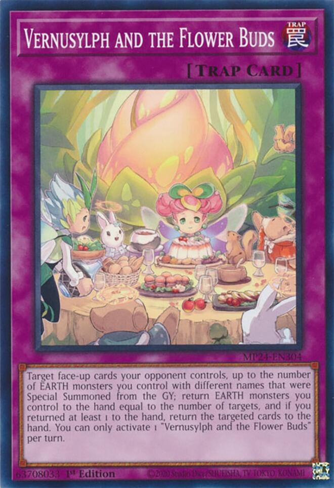 Vernusylph and the Flower Buds (24304) - YuGiOh Single
