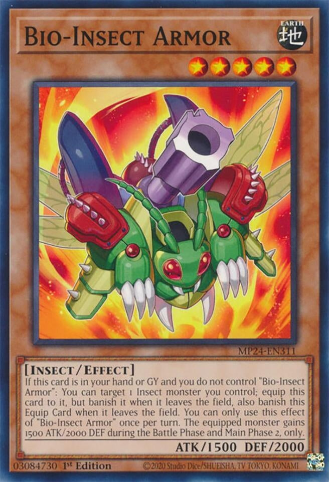 Bio-Insect Armor (24311) - YuGiOh Single