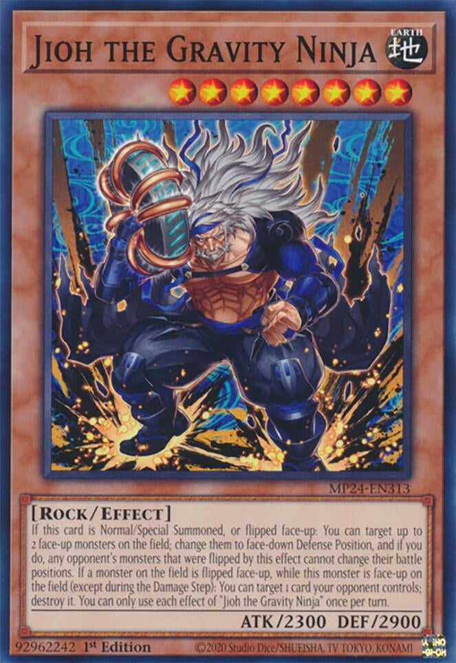 Jioh the Gravity Ninja (24313) - YuGiOh Single
