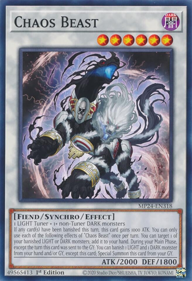 Chaos Beast (24318) - YuGiOh Single
