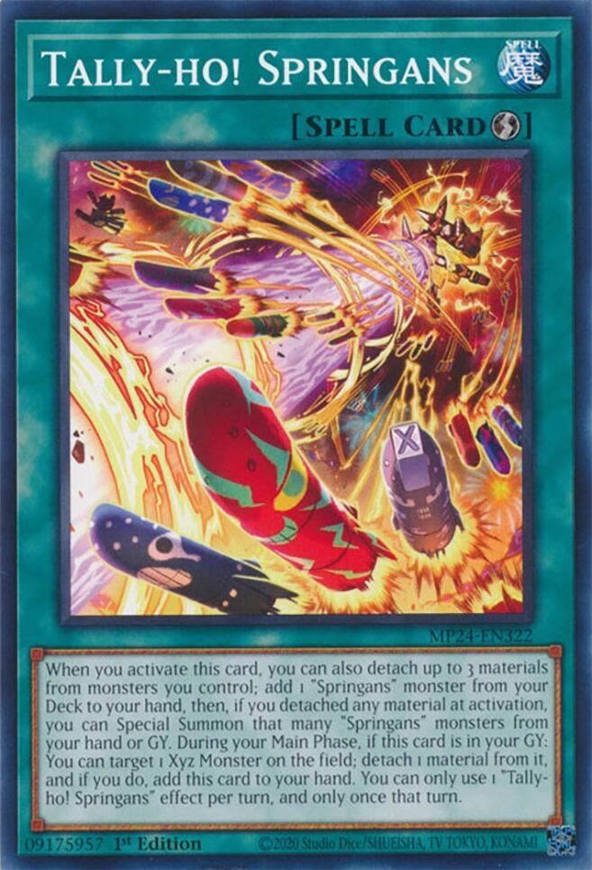 Tally-ho! Springans (24322) - YuGiOh Single