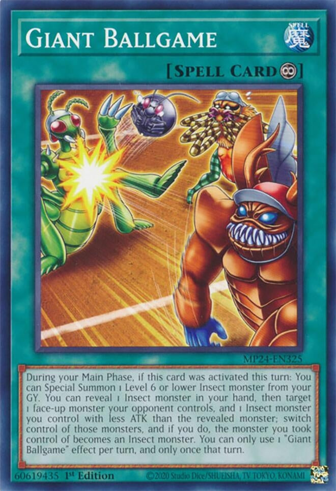 Giant Ballgame (24325) - YuGiOh Single