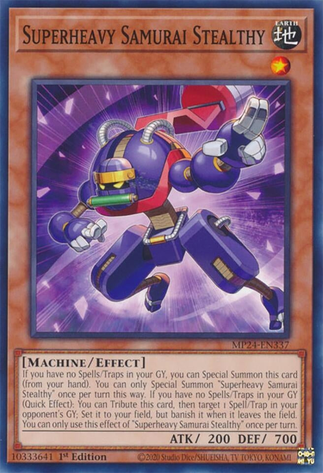 Superheavy Samurai Stealthy (24337) - YuGiOh Single