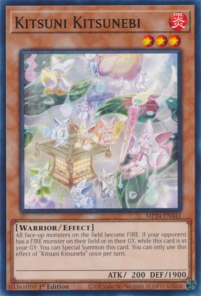 Kitsuni Kitsunebi (24341) - YuGiOh Single