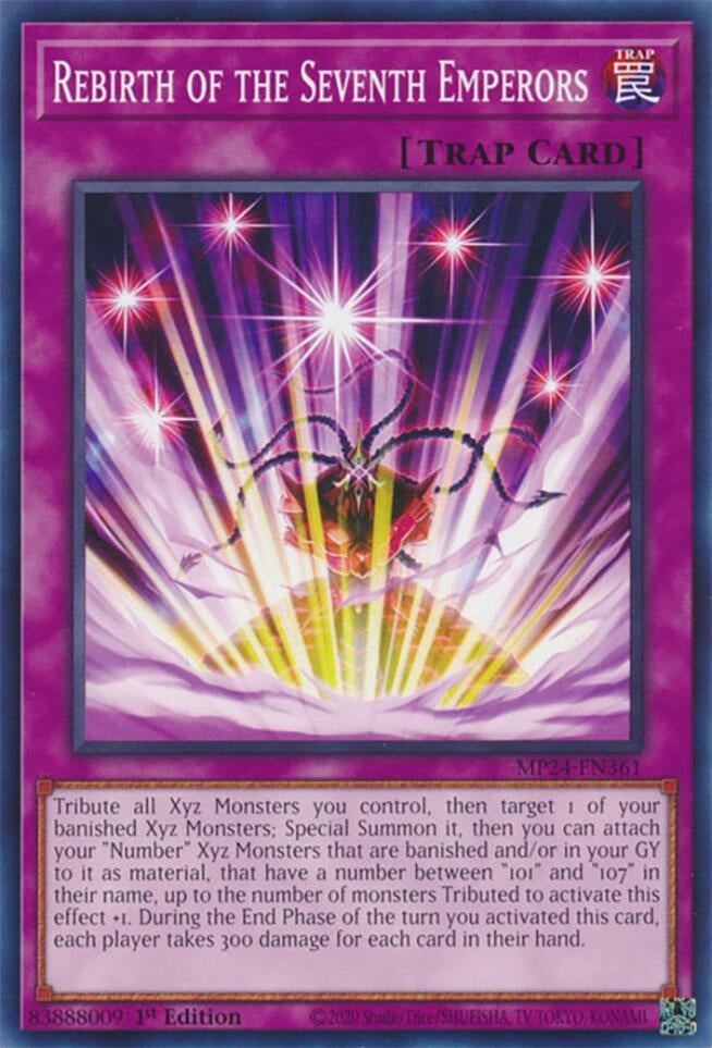 Rebirth of the Seventh Emperors (24361) - YuGiOh Single