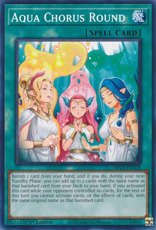 Aqua Chorus Round (24378) - YuGiOh Single