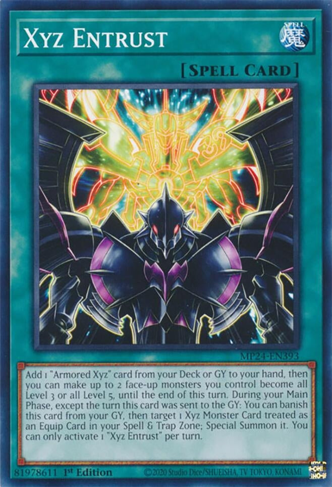 Xyz Entrust (24393) - YuGiOh Single