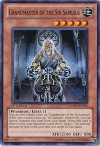 Grandmaster of the Six Samurai (87) (RYMP) - YuGiOh Single