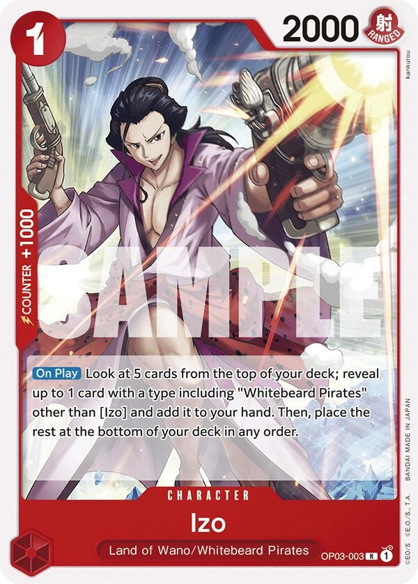 Izo (3003) (ST-15) - One Piece Card Game Single
