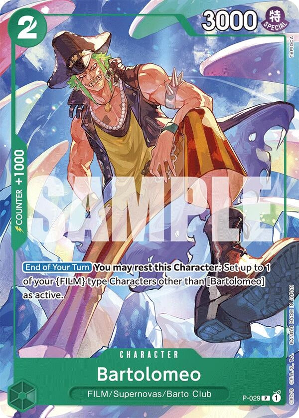 Bartolomeo (29) (ST-16) - One Piece Card Game Single