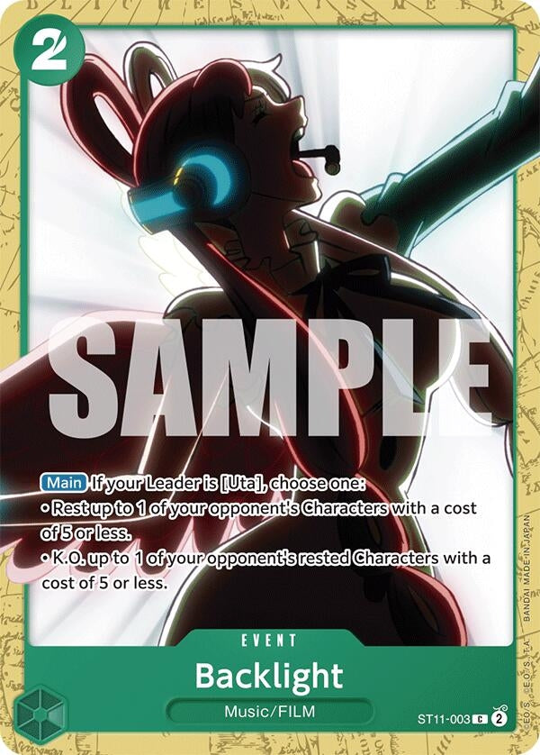 Backlight (11003) (ST-16) - One Piece Card Game Single