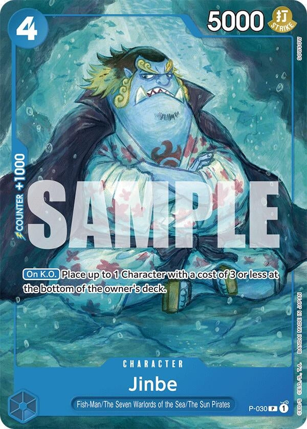 Jinbe (30) (ST-17) - One Piece Card Game Single