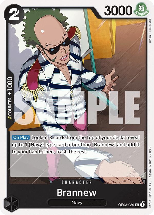 Brannew (3089) (ST-19) - One Piece Card Game Single