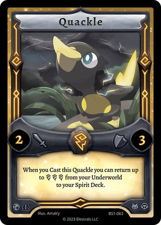 Quackle (1063) (BS1) - Elestrals Single