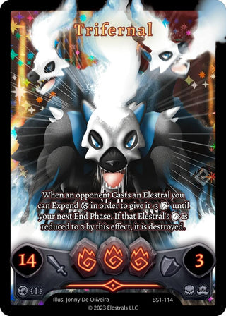 Trifernal (Full Art) (1114) (BS1) - Elestrals Single