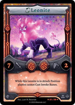 Leonite (Serialized) (99) (BS1) - Elestrals Single