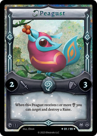 Peagust (Serialized) (99) (BS1) - Elestrals Single