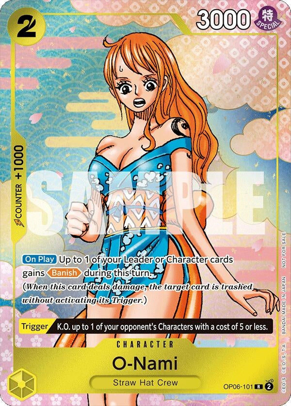 O-Nami (Event Pack Vol. 5) (6101) (OP-PR) - One Piece Card Game Single