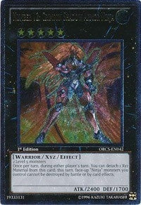 Number 12: Crimson Shadow Armor Ninja (UTR) (42) (ORCS) - YuGiOh Single