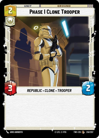 Phase I Clone Trooper (241) (TOR) - Star Wars: Unlimited Single