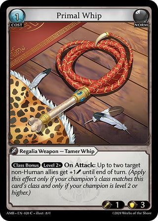 Primal Whip (020) (AMB1E)