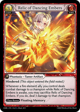 Relic of Dancing Embers (116) (Mortal Ambition)