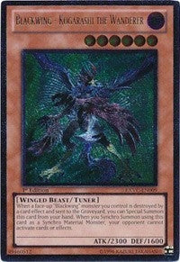 Blackwing - Kogarashi the Wanderer (UTR) (9) (EXVC) - YuGiOh Single