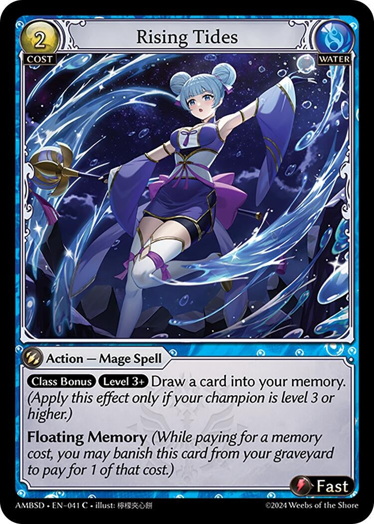 Image for Rising Tides (041) (Mortal Ambition Starter Decks) - Grand Archive TCG