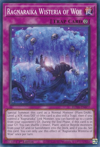 Ragnaraika Wisteria of Woe (77) (ROTA) - YuGiOh Single
